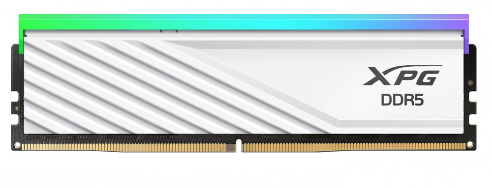 Memoria RAM XPG Lancer Blade RGB DDR5, 6400MHz, 16GB, CL30, XMP/EXPO, Blanco