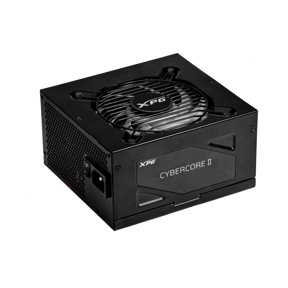 Fuente de Poder XPG Cybercore ll 80 PLUS Platinum, Modular, 24-pin ATX, 120mm, 1300W 