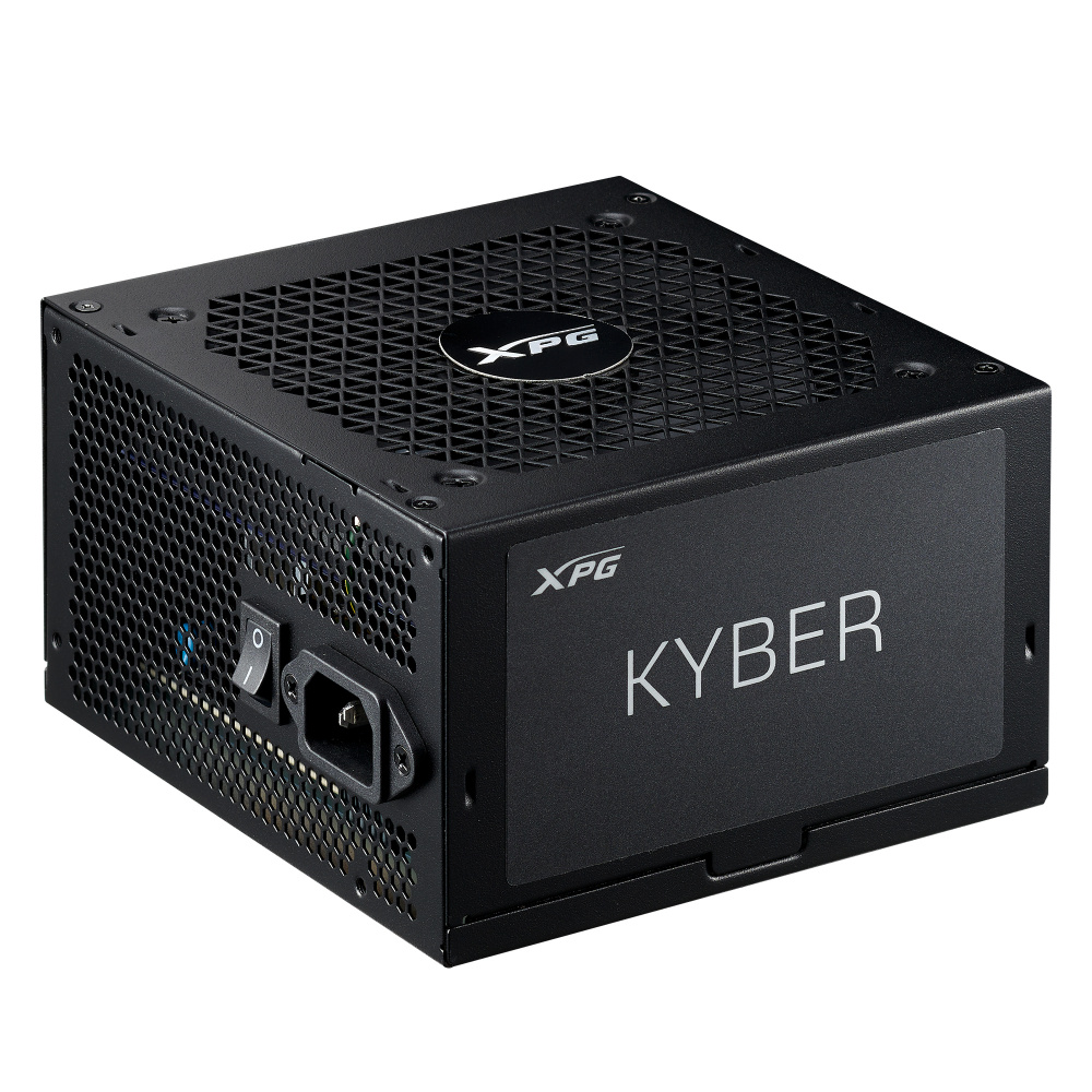 Fuente de Poder XPG KYBER 80 PLUS Gold, 24-pin ATX, 120mm, 650W