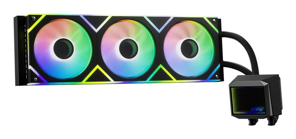 XPG LEVANTE II 360 Enfriamiento Líquido para CPU, 3x 120mm, hasta 2000RPM, Negro