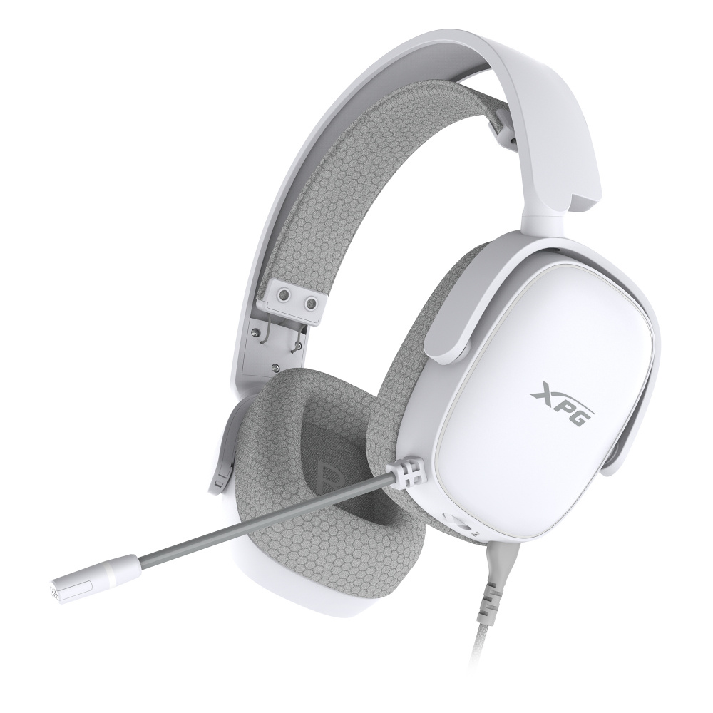 XPG Audífonos Gamer Precog S, Alámbrico, 1.3 Metros, 3.5mm, Blanco