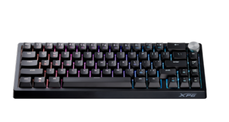 Teclado Gamer XPG Sorcerer Mini LED RGB 65%, Teclado Mecánico, MLX Red, Alámbrico, USB, Negro, Español