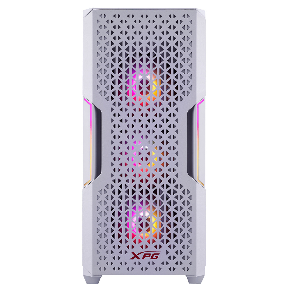 Gabinete XPG Starker Air, Midi-Tower, ATX/Micro-ATX/Mini-ITX, USB 3.0, sin Fuente, 2 Ventiladores Instalados, Blanco