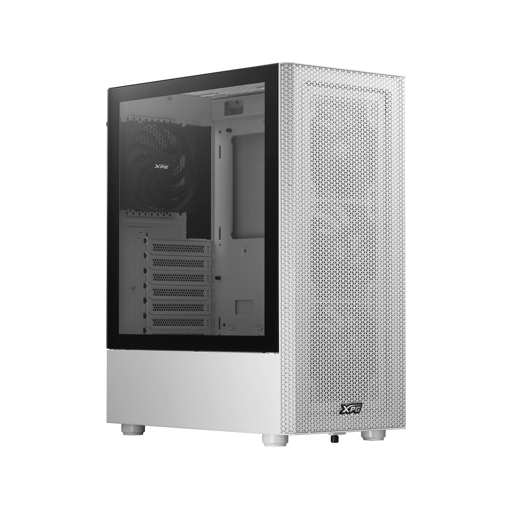 Gabinete XPG Valor Mesh, Midi-Tower, ATX/Micro-ATX/Mini-ITX, USB 3.0, sin Fuente, 4 Ventiladores Instalados, Blanco