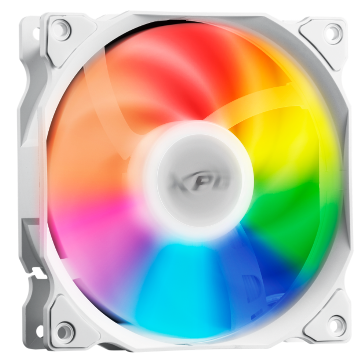 Ventilador XPG XPG Vento, 120mm, 1850RPM, ARGB, Blanco 