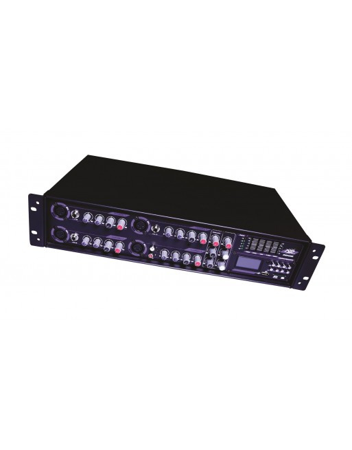 XSS Mezcladora Amplificada DMX-4200, 4 Canales, XLR/6.3mm