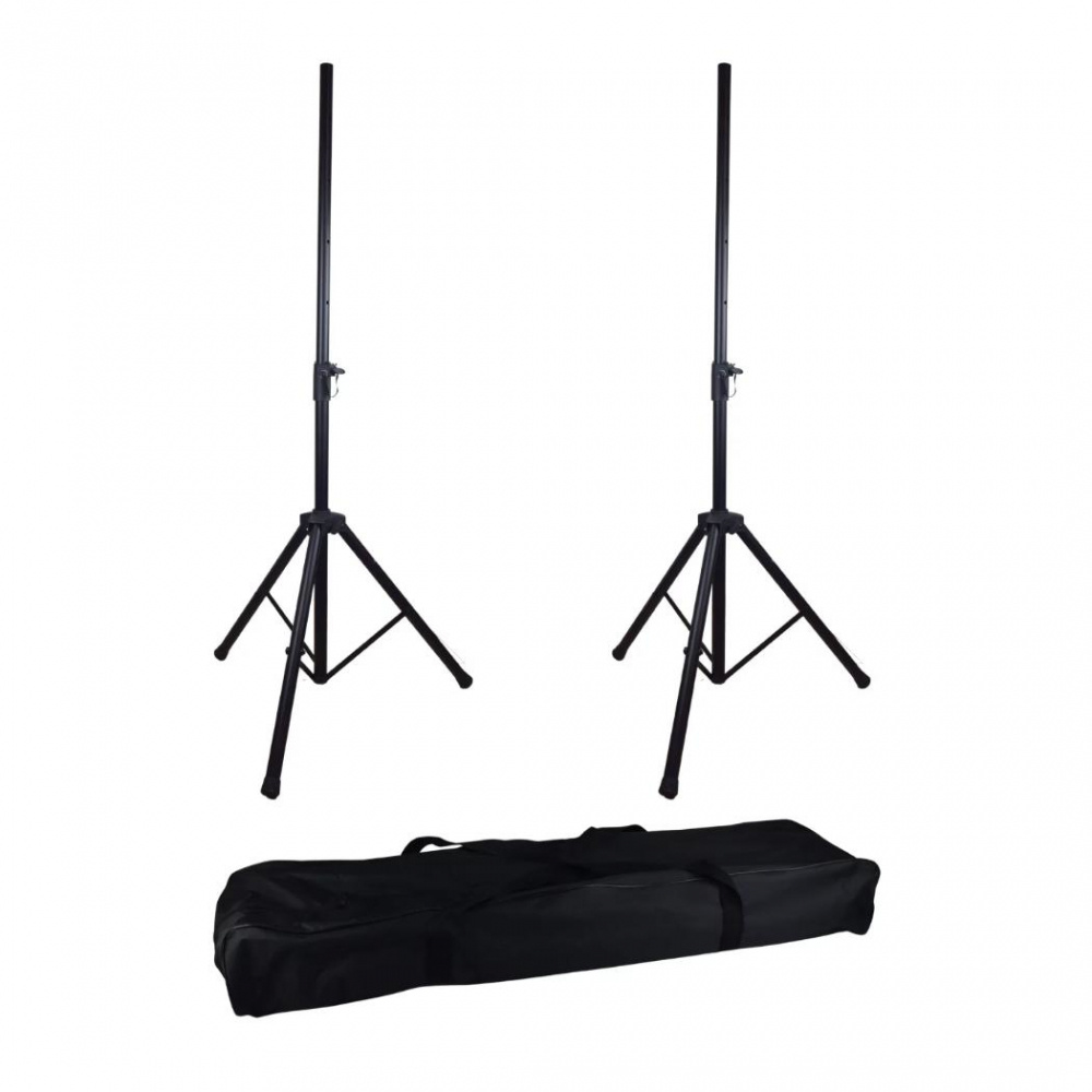 XSS Kit Tripié Ajustable Ajustable, 2 Metros, Negro, 2 Piezas