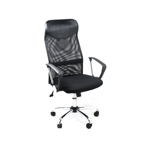 Xtech Silla Acolchada AM160GEN46, Tela, Negro