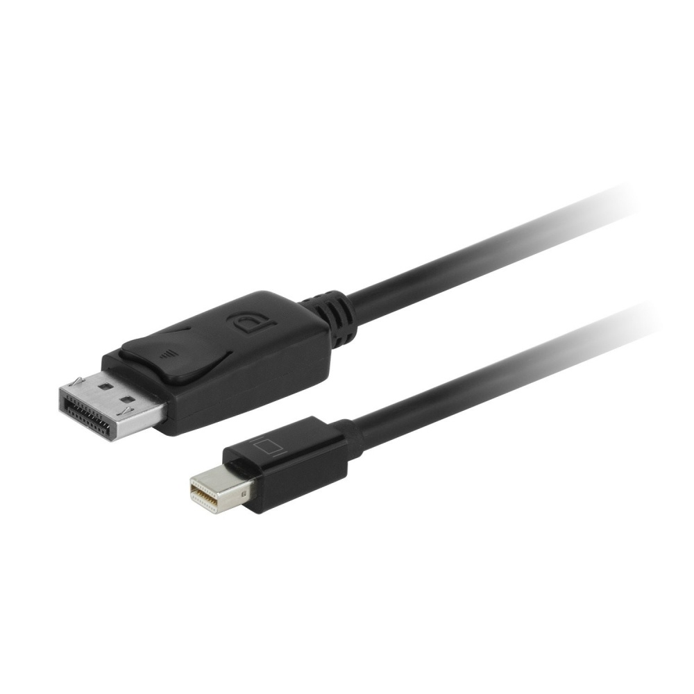 Xtech Cable DisplayPort Macho - Mini DisplayPort Macho, 4K, 30Hz, 1.8 Metros, Negro