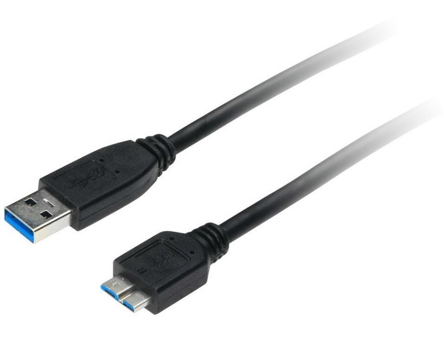 Xtech Cable USB A Macho - Micro USB B Macho, 90cm, Negro