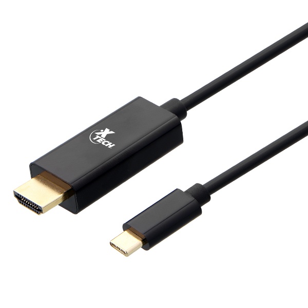Xtech Cable USB-C Macho - HDMI Macho, 1.8 Metros 