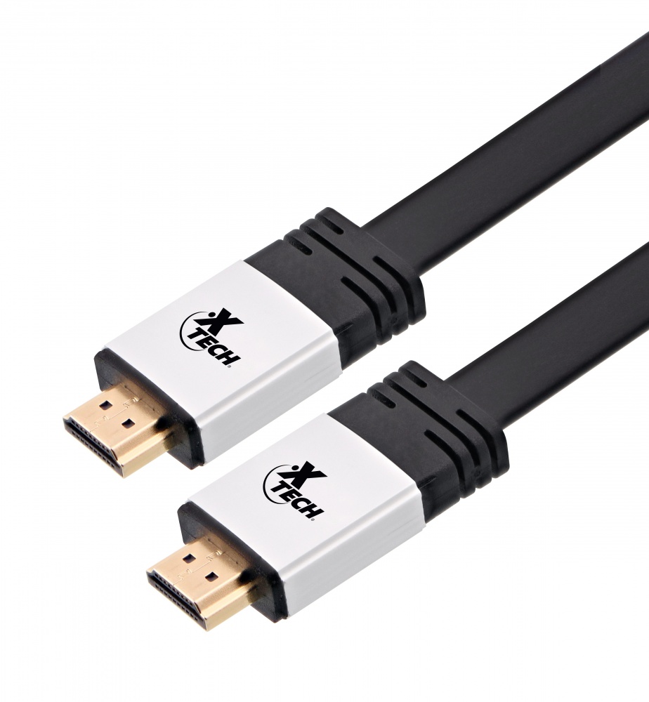 Xtech Cable XTC-616X2 HDMI Macho - HDMI Macho, 1.8 Metros, Negro