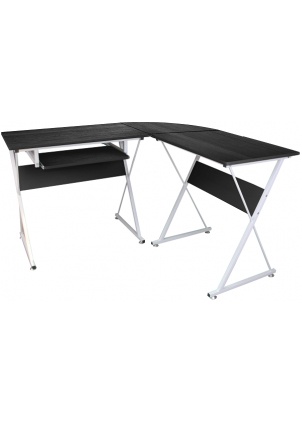 Xtech Escritorio Esquinero en L XTF-CD433, Acero/Madera