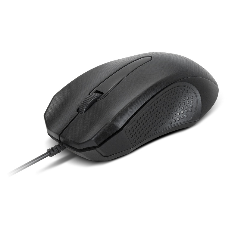 Mouse Xtech Óptico XTM-165, Alámbrico, USB, 1000DPI, Negro