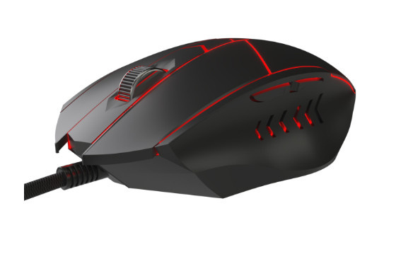 Mouse Gamer Xtech Óptico Stauros, Alámbrico, USB A, 7200DPI, Negro