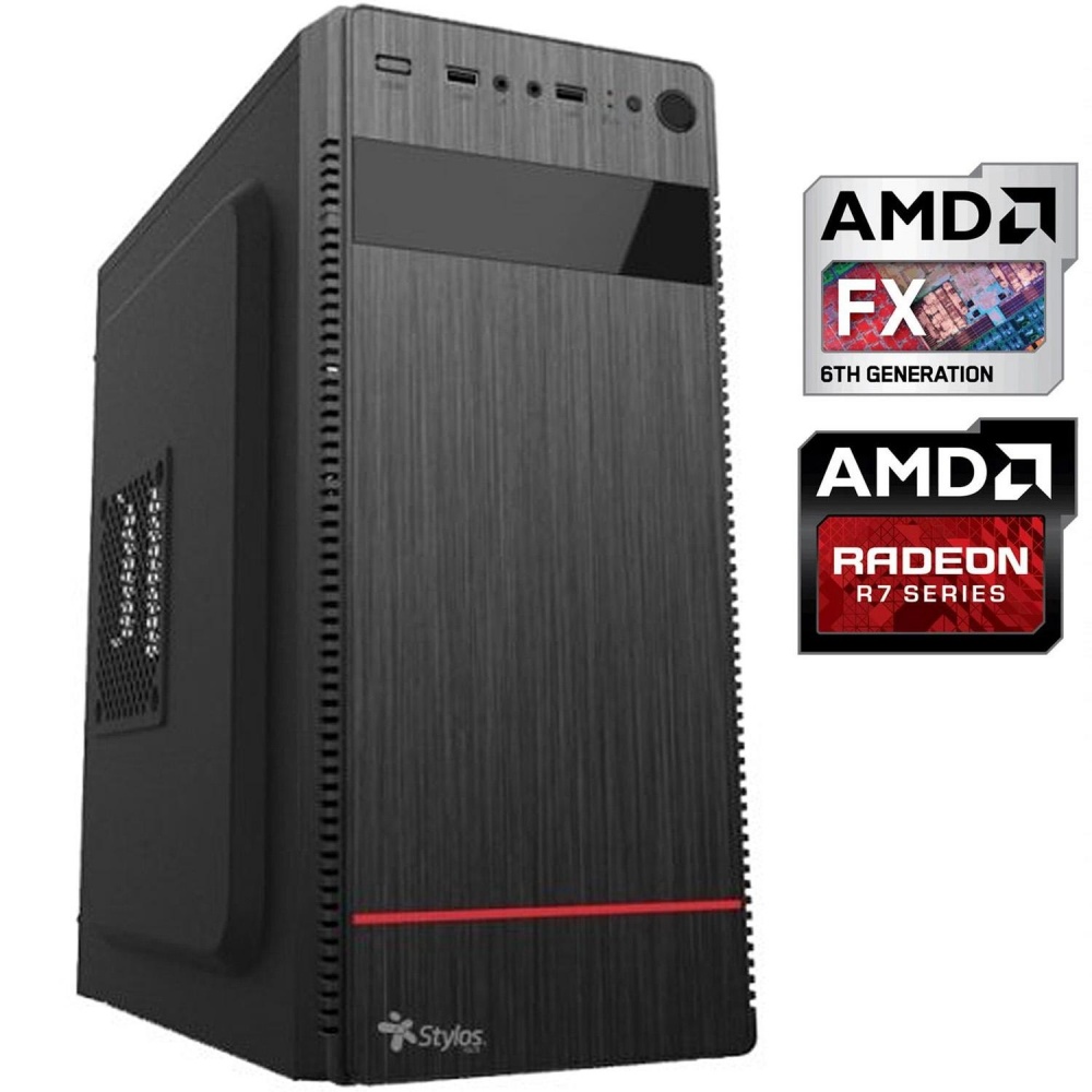 Computadora Gamer Xtreme PGCM-040, AMD FX-8800P 2.10GHz, 8GB, 500GB, AMD Radeon R7, Windows 10 (Evaluación) 64-bit