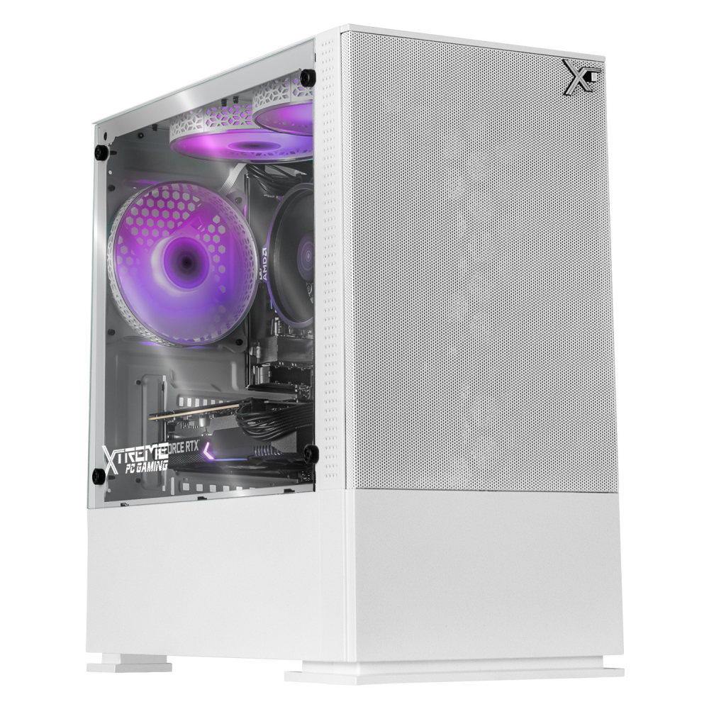 Computadora Gamer Xtreme PC Gaming CM-60400, AMD Ryzen 5 3600, NVIDIA GeForce RTX 3060, 16GB, 1TB + 480GB SSD, Wi-Fi, Windows 10 Prueba 