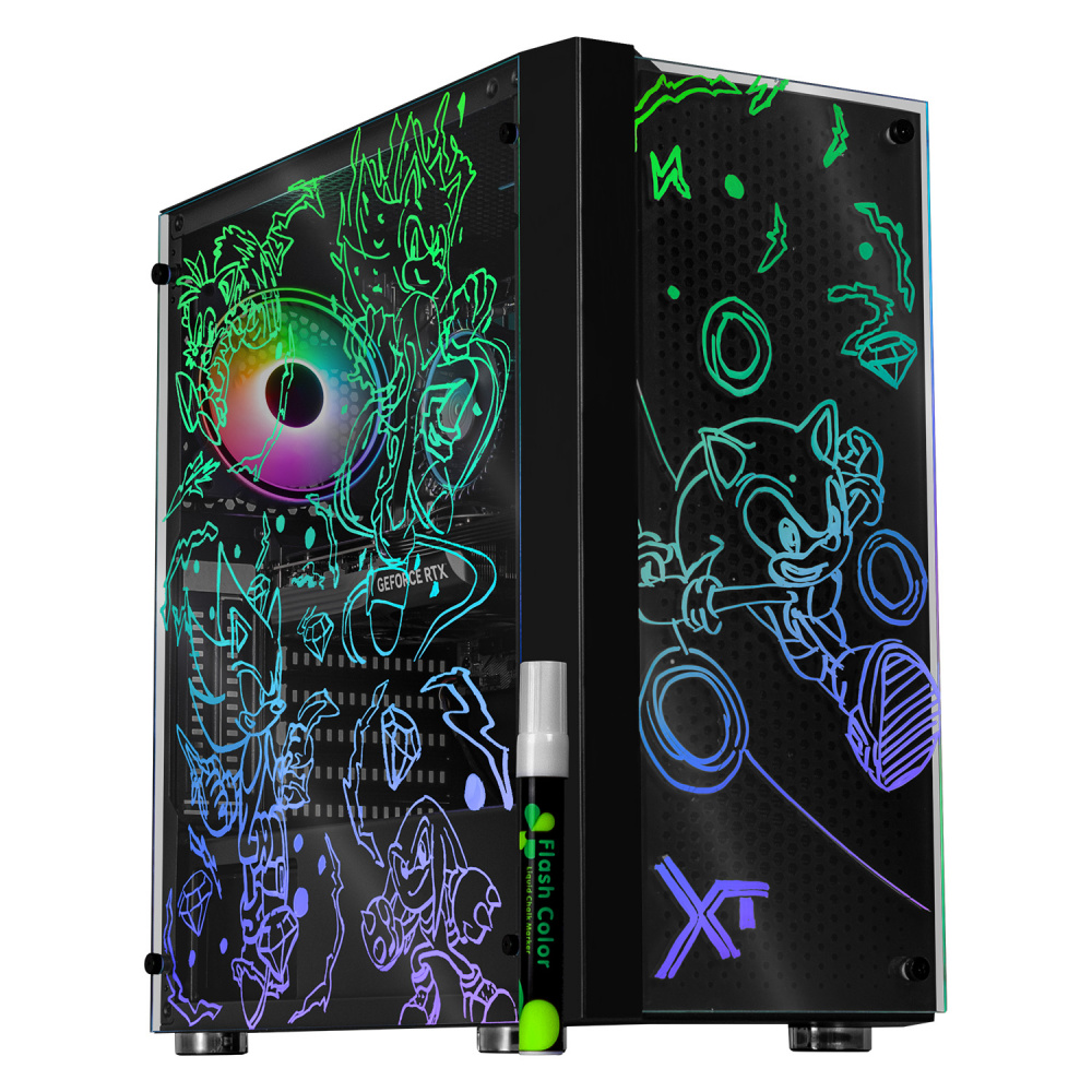 Computadora Gamer Xtreme PC Gaming CM-30086, Intel Core i7-12700F, NVIDIA GeForce RTX 4070, 32GB, 3TB + 1TB SSD, Wi-Fi, Windows 11 Prueba 