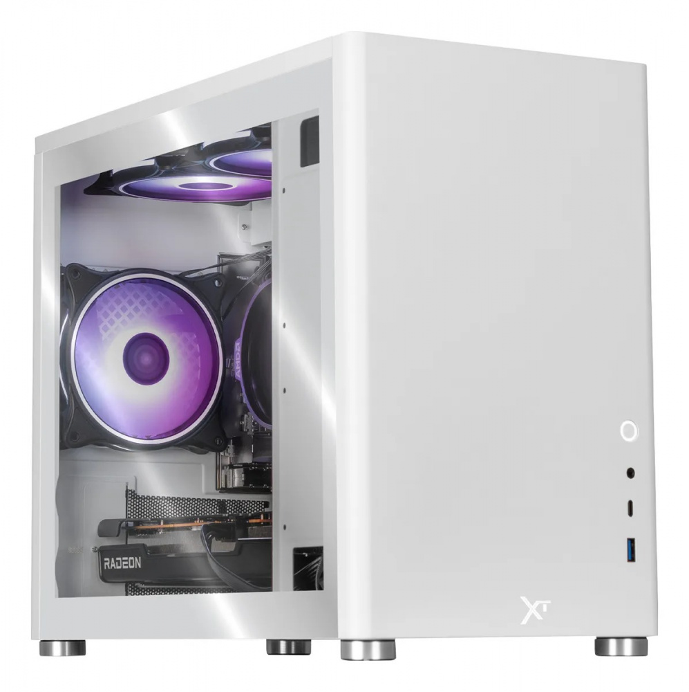 Computadora Gamer Xtreme PC Gaming Eris Frost White, AMD Ryzen 5 5500, AMD Radeon RX 6600, 32GB, 1TB SSD, Wi-Fi, Windows 10 Prueba