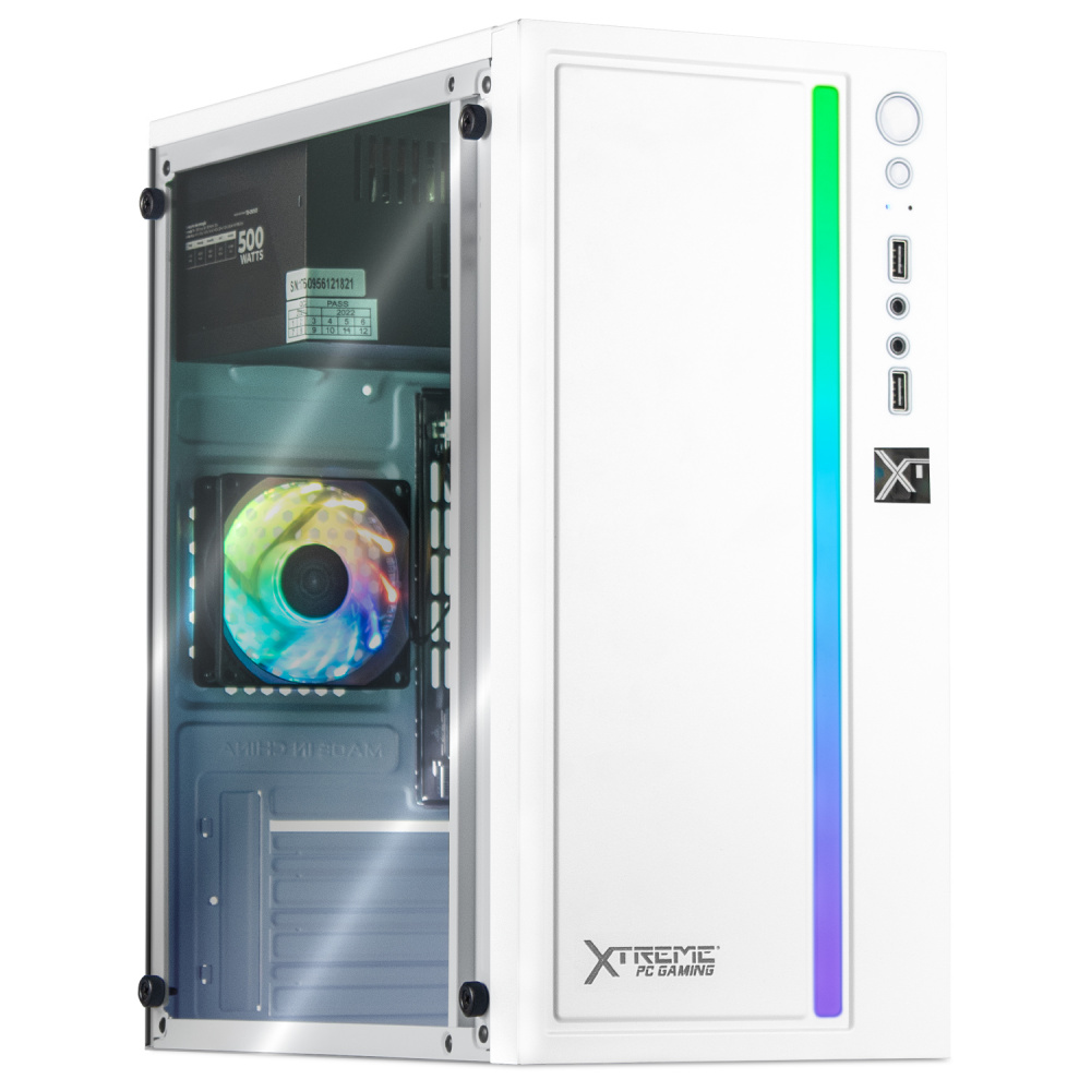 Computadora Gamer Xtreme PC Gaming CM-99912, AMD E1-6010 1.35GHz, 8GB, 240GB SSD, Adaptador WiFi, Windows 10 Prueba