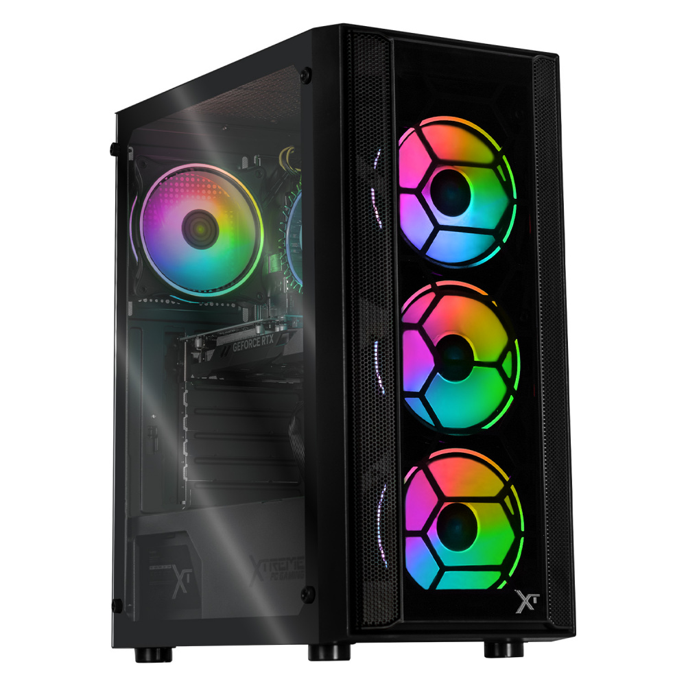 Computadora Gamer Xtreme PC Gaming CM-99953, Intel Core i3-12100F, NVIDIA GeForce RTX 3050, 16GB, 500GB SSD, Wi-Fi, Windows 11 Prueba