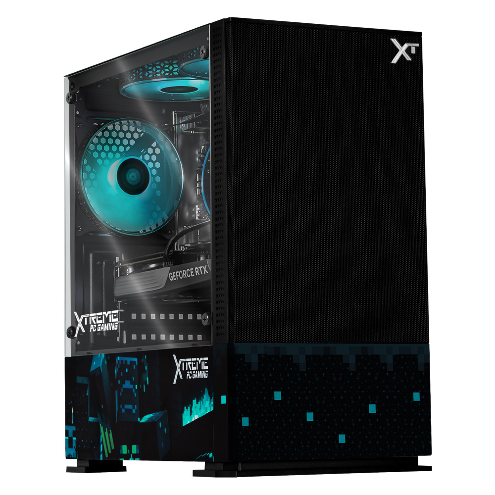 Computadora Gamer Xtreme PC Gaming Minecraft Warden, Intel Core i7-12700F, NVIDIA GeForce RTX 5060, 32GB, 1TB SSD, Wi-Fi, Windows 11 Prueba