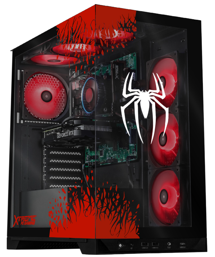 Computadora Gamer Xtreme PC Gaming Invader X Spiderman, Intel Core i7-14700F, NVIDIA GeForce RTX 4060 Ti, 32GB, 1TB SSD, Windows 11 Prueba
