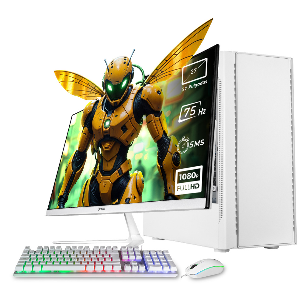 Computadora Xtreme PC Gaming CM-05507, Intel Core i9-12900, 16GB, 1TB SSD, Wi-Fi, Windows 11 Prueba + Teclado/Mouse/Monitor de 27"