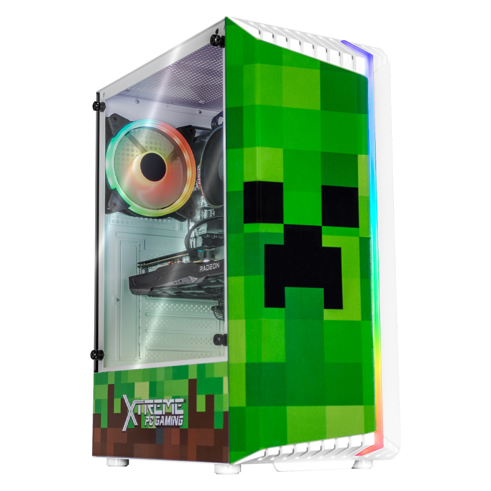 Computadora Gamer Xtreme PC Gaming CM-80005, AMD Ryzen 5 5600G, AMD Radeon RX 6600, 16GB, 1TB SSD, Wi-Fi, Windows 10 Prueba 