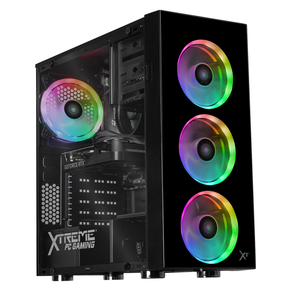Computadora Gamer Xtreme PC Gaming CM-05493, AMD Ryzen 5 5500, NVIDIA GeForce RTX 5060, 32GB, 1TB SSD, Wi-Fi, Windows 10 Prueba