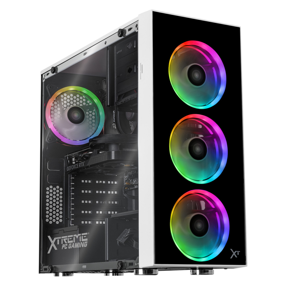Computadora Gamer Xtreme PC Gaming CM-05492, AMD Ryzen 5 5500, NVIDIA GeForce RTX 5060, 32GB, 1TB SSD, Wi-Fi, Windows 10 Prueba