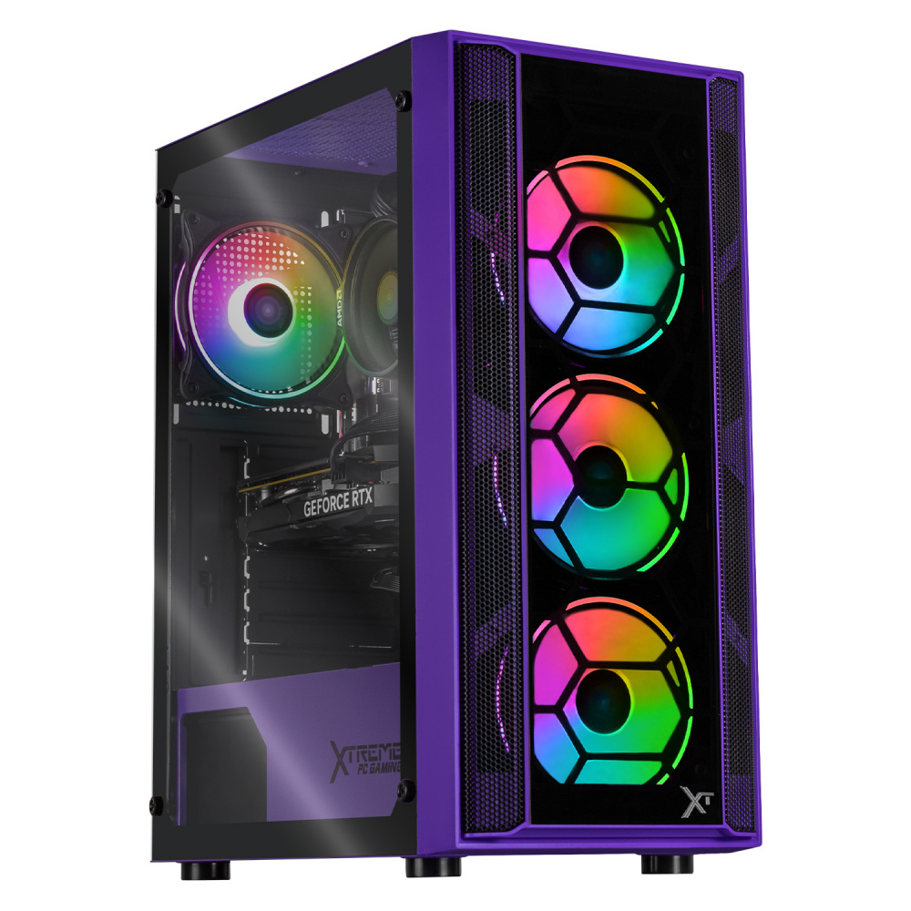 Computadora Gamer Xtreme PC Gaming CM-05748, AMD Ryzen 7 5700, NVIDIA GeForce RTX 5060, 32GB, 1TB SSD, Wi-Fi, Windows 10 Prueba