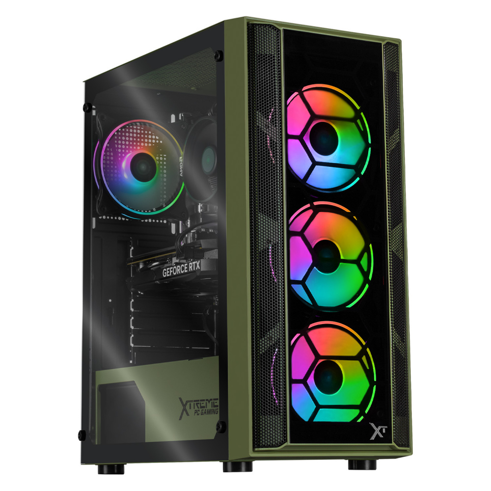 Computadora Gamer Xtreme PC Gaming CM-05749, AMD Ryzen 7 5700, NVIDIA GeForce RTX 5060, 32GB, 1TB SSD, Wi-Fi, Windows 10 Prueba