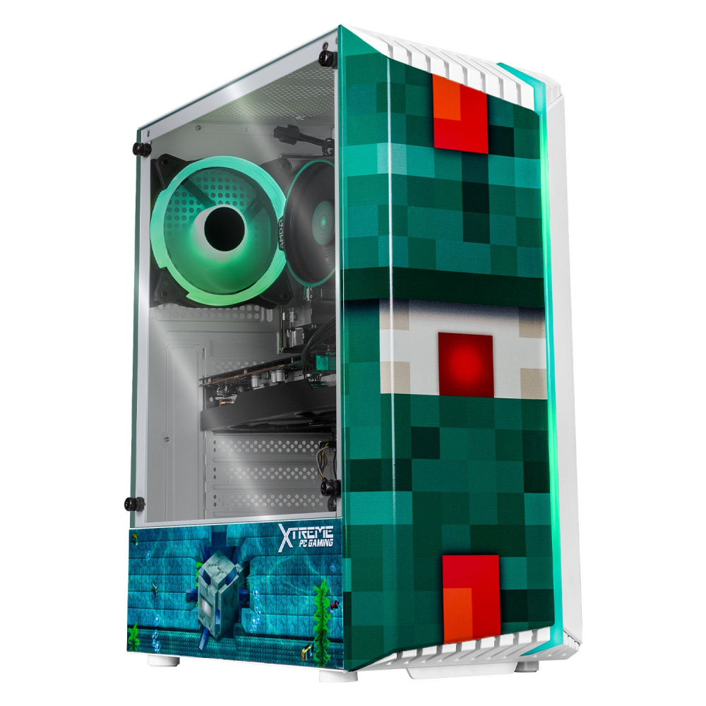 Computadora Gamer Xtreme PC Gaming Elder Guardian, AMD Ryzen 7 5700, AMD Radeon RX 7600, 32GB, 1TB SSD, Wi-Fi, Windows 10 Prueba