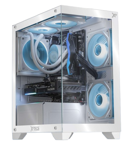 Computadora Gamer Xtreme PC Gaming CM-05821, AMD Ryzen 9 7900X, AMD Radeon RX 9060 XT, 32GB, 1TB SSD, Wi-Fi, Windows 11 Prueba