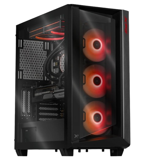 Computadora Gamer Xtreme PC Gaming Black, AMD Ryzen 9 7900X, AMD Radeon RX 7700 XT, 32GB, 1TB SSD, Wi-Fi, Windows 11 Prueba