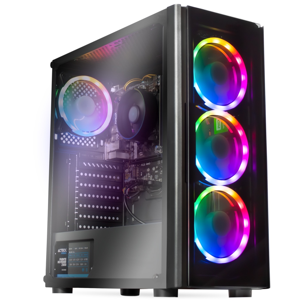 Computadora Gamer Xtreme PC Gaming CM-78040, AMD Ryzen 3 2200G 3.50GHz, 16GB, 240GB SSD, FreeDOS