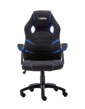 XZEAL Silla Gamer Starter XST-50, hasta 120Kg, Negro/Azul