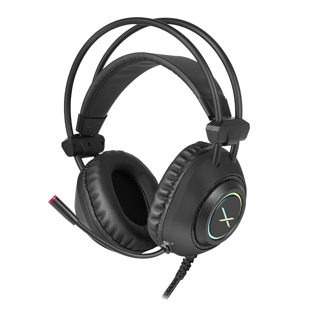 Audífonos Gamer XZEAL XZ2015, Alámbrico, 2.1 Metros, 3.5mm, Negro