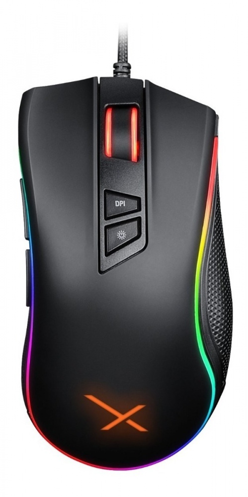 Mouse Gamer XZEAL Óptico XZ900, Alámbrico, USB, 4000DPI, Negro