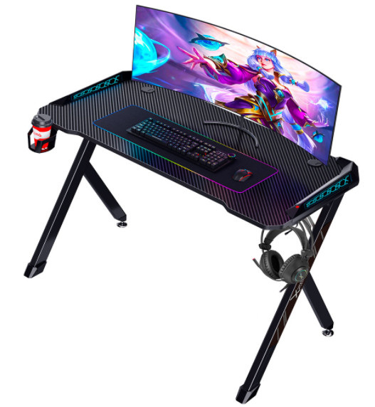 XZEAL Escritorio Gamer XZ5010 RGB, 120 x 75cm, Negro