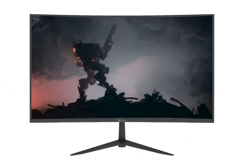 Monitor Gamer Curvo Xzeal Real Gamers XZ3015-1 LED 23.8", 1920x1080 Full HD, G-Sync/FreeSync, 165Hz, HDMI/DisplayPort, Negro 