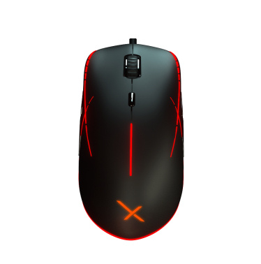 Mouse Gamer Xzeal Óptico XZ930, Alámbrico, USB, 12400DPI, Negro