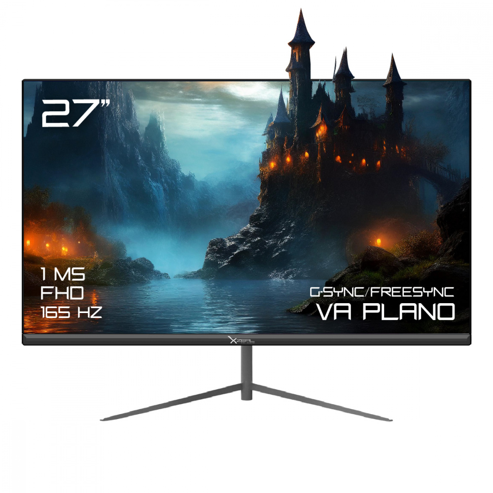 Monitor Gamer Xzeal XZ4015-1 LED 27", 1920x1080 Full HD, G-Sync/FreeSync, 165Hz, HDMI/DisplayPort, Negro 