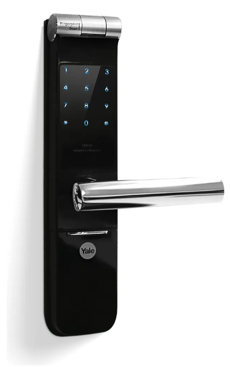 Yale Cerradura Inteligente MX81861, Código/Lector de huellas/Mando a Distancia, 100 Usuarios