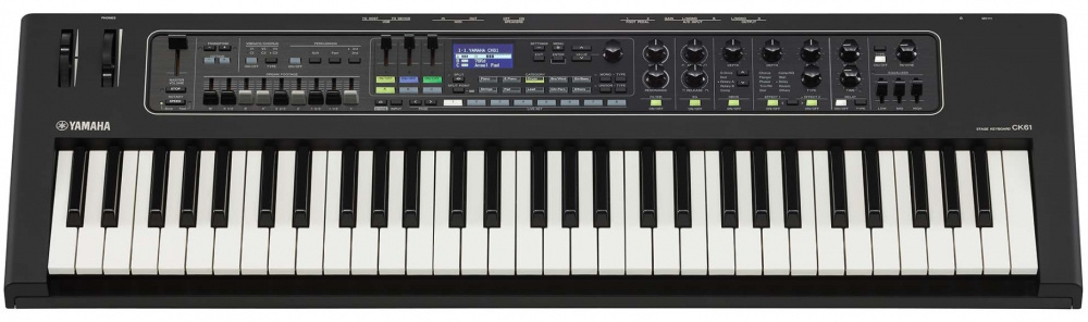 Yamaha Sintetizador Digital CK61, 61 Teclas, MIDI, Negro
