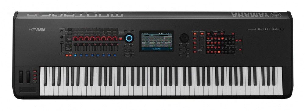 Yamaha Sintetizador MONTAGE8, 88 Teclas, MIDI, Negro