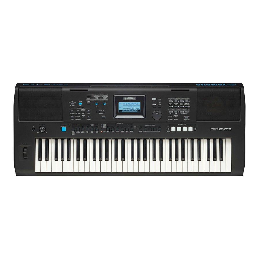Yamaha Teclado Digital PSR-E473, 61 Teclas, 64 Tonos, USB 
