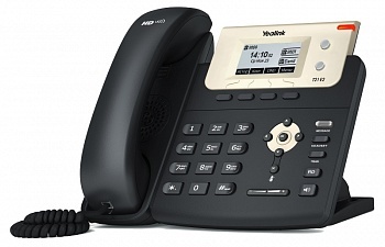 Yealink Teléfono IP con Pantalla LCD 2.3" SIP-T21 E2, Negro