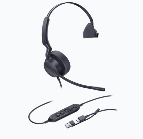 Yealink Monoaural UH42, Alámbrico, USB-A/USB-C